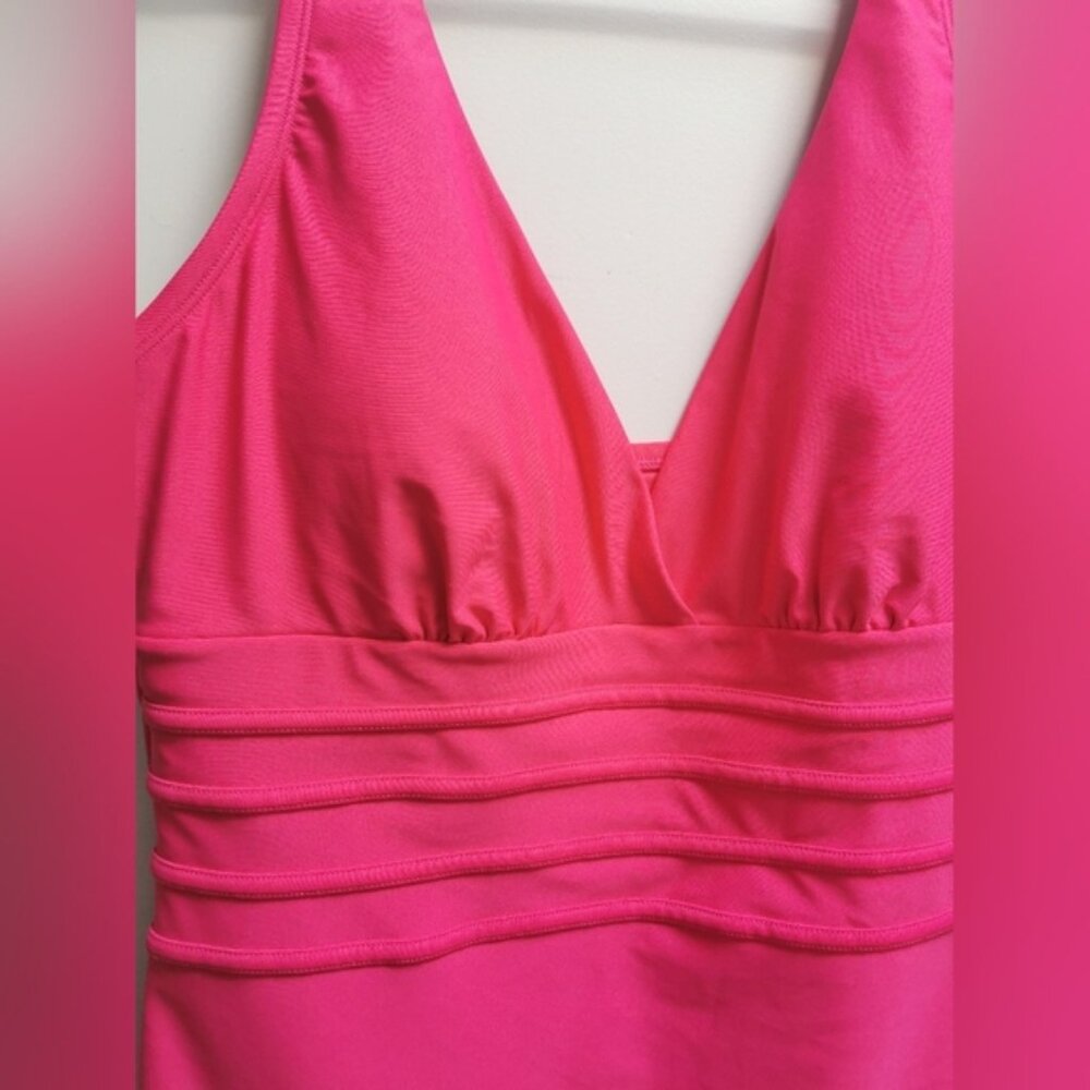 NWT Roots Swimsuit Pink size 12 - Picture 6 of 11